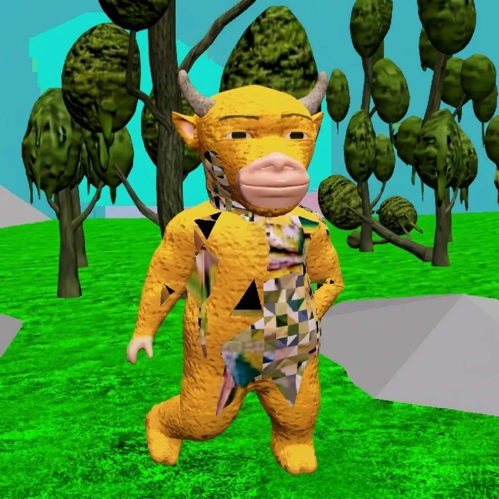 “Worse than AI” 3D — Niu Lai style example